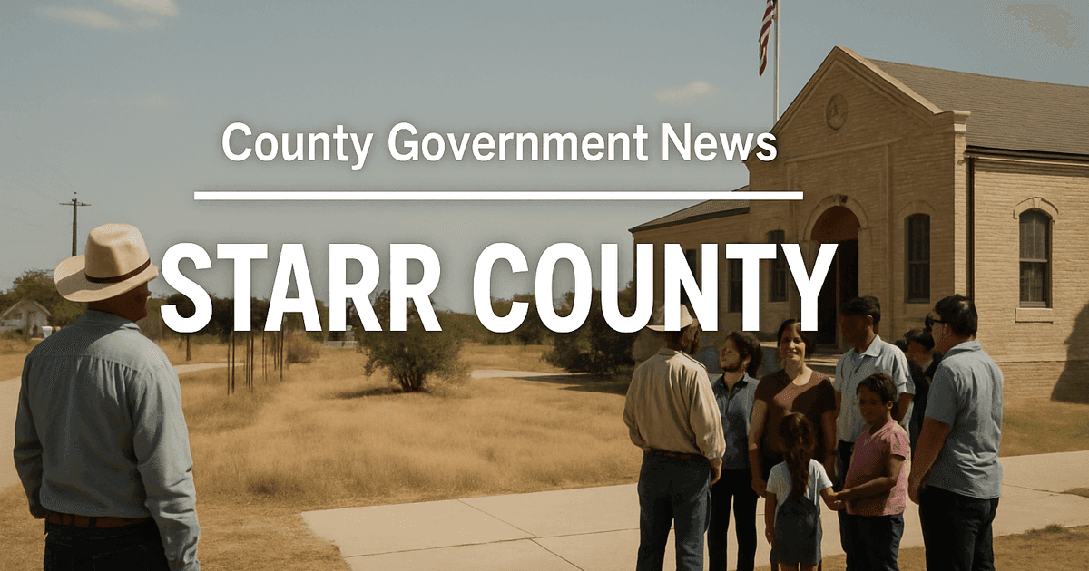 Starr County Government Updates: Key Developments and Contact Information