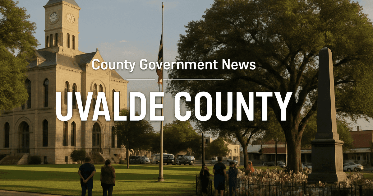 Uvalde County Declares Local Disaster Amid Budget Workshops and Renovation Bids