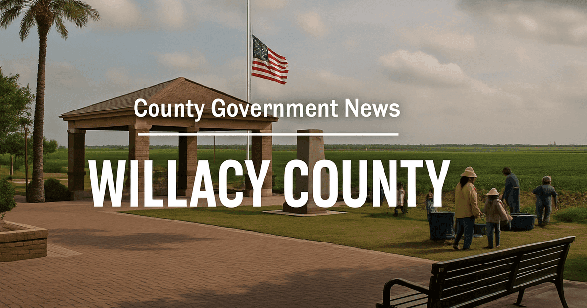 Key Updates from Willacy County: Constable Fees, Treasurer's Duties, and Commissioners' Roles